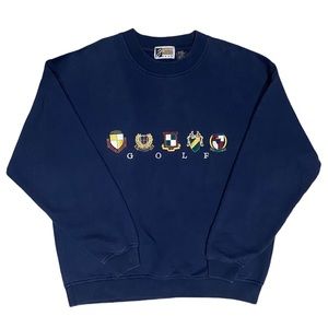 Vintage golf crewneck